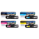 4 x Colour Brother TN-326 Toner Cartridge Multipack (TN-326BK/C/M/Y) -High Capacity