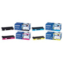 4 x Colour Brother TN-135 Toner Cartridge Multipack (TN-135BK/C/M/Y)